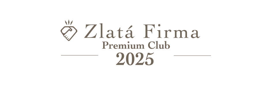 Ocenění Zlatá firma Premium Club 2025